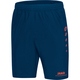 Shorts Striker night blue/flame Front View